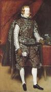Diego Velazquez Philip IV in Broun and Silver (df01) USA oil painting artist